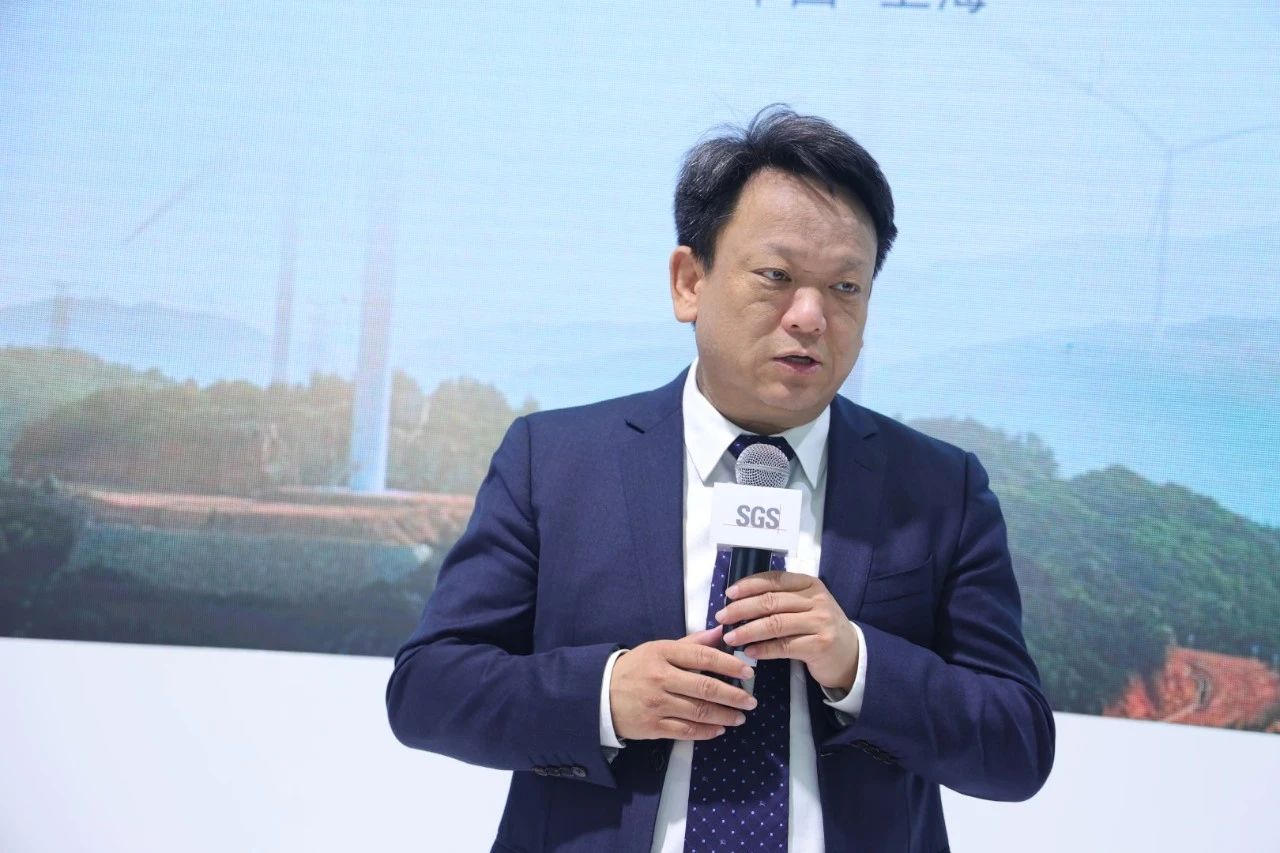 SGS中国区副总裁辛斌