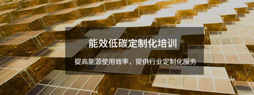 能效低碳定制化培训