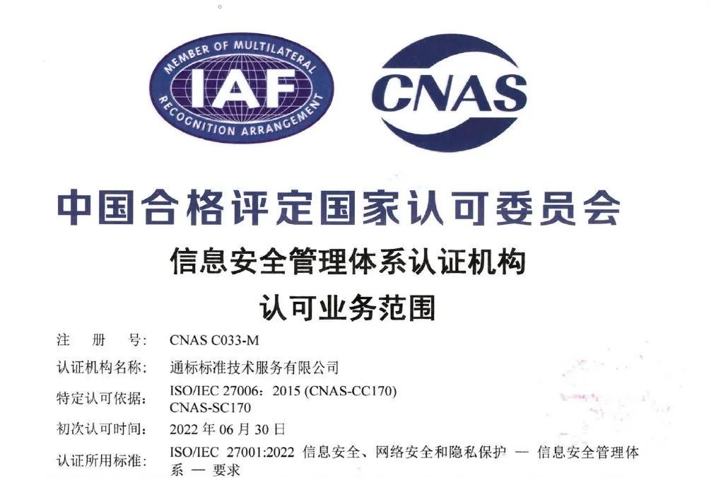 ISO/IEC 27001:2022