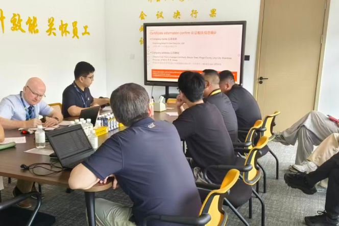 SGS农产食品部审核团队顺利通过UKAS现场见证审核